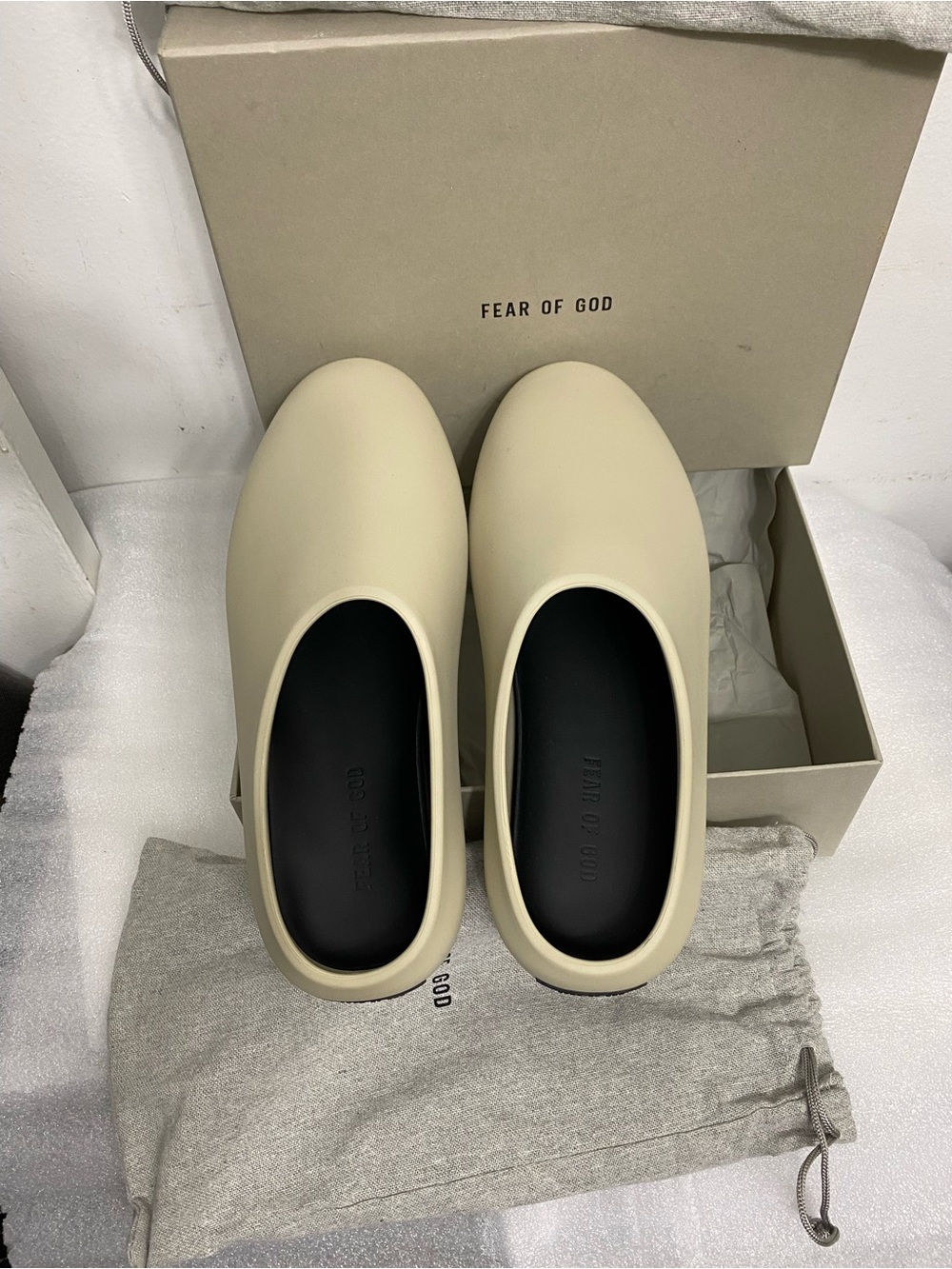 Fear of God The California Mule Slip-On (Size: 39) Clogs with Black Insole